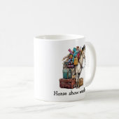 Mug Un week-end de spectacle de chevaux-mug. (Devant droit)