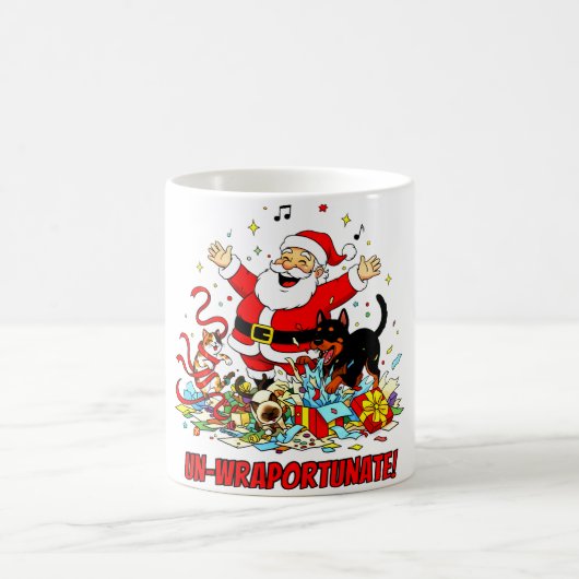 Mug Un-wraportunate: Santa’s Gift Unleashed (Centre)