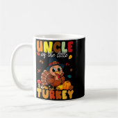Mug Uncle Of The Little Turkey Thanksgiving Baby Showe (Gauche)