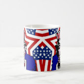 Mug Uncle Sam with Stars & Stripes Background (Centre)