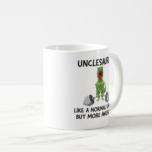 Mug unclesaurus (Devant droit)