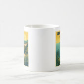 Mug Une affiche de voyage classique nostalgique – Grèc (Centre)