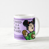 Mug Une alimentation équilibrée (Devant droit)