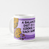 Mug Une alimentation équilibrée (Devant gauche)