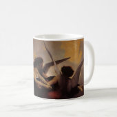 Mug Une âme emmenée au ciel par Bouguereau (Devant droit)