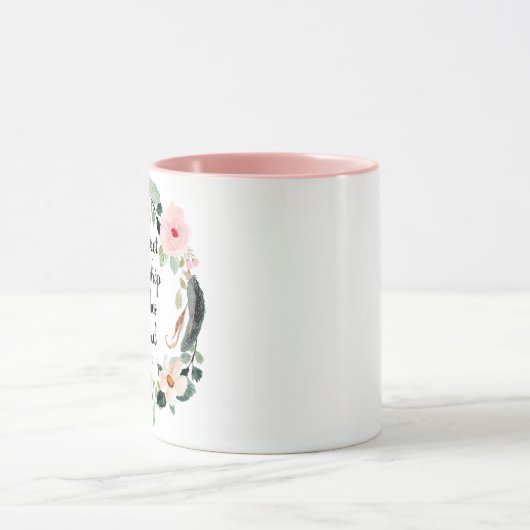 Mug Une amitié douce rafraîchit l'âme (Centre)