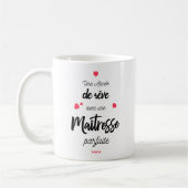 Mug Une année de rêve avec maîtresse (Gauche)