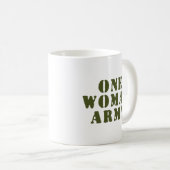 MUG UNE ARMÉE FEMME (Devant droit)