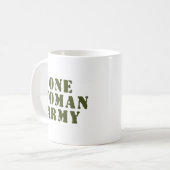 MUG UNE ARMÉE FEMME (Devant gauche)