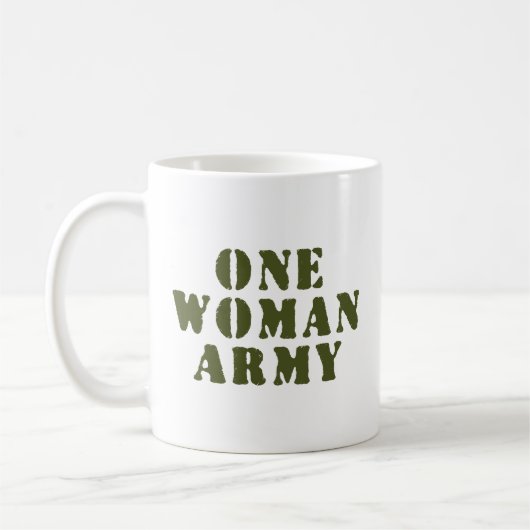 MUG UNE ARMÉE FEMME (Gauche)