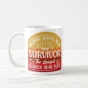 Mug Une autre année scolaire Survivante Funny School