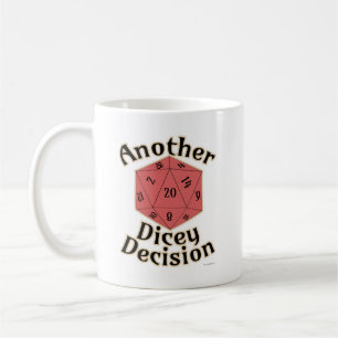 Mug Une autre décision hasardeuse jeu de société de la
