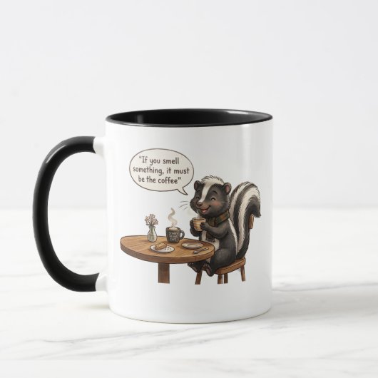 Mug Une autre mouffette en déni (Gauche)