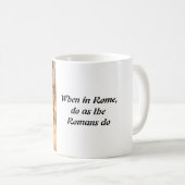 Mug Une aventure amoureuse dans une coupe : la chaleur (Devant droit)