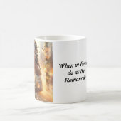 Mug Une aventure amoureuse dans une coupe : la chaleur (Centre)