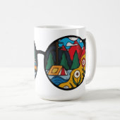 Mug Une aventure de camping (Devant droit)