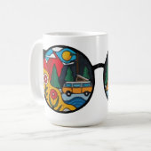Mug Une aventure de camping (Devant gauche)