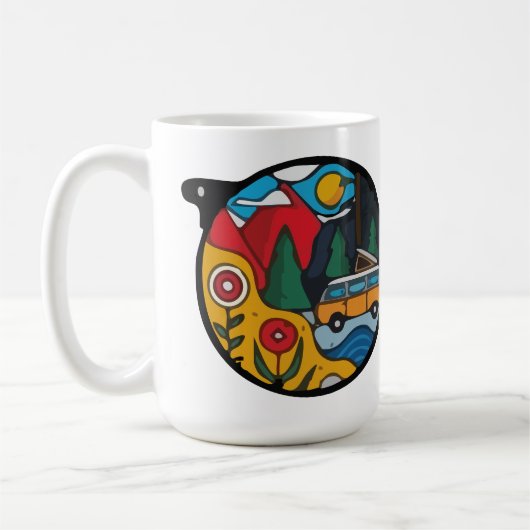 Mug Une aventure de camping (Gauche)