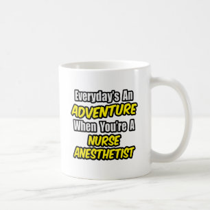 Mug Une aventure quotidienne... Infirmière anesthési