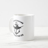 Mug Une aventure sous la glace | Pêche à la glace (Devant gauche)