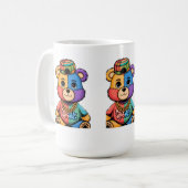 Mug Une beauté éclatante, une création à la fois" (Devant gauche)