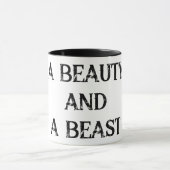 Mug Une beauté et une bête (Centre)