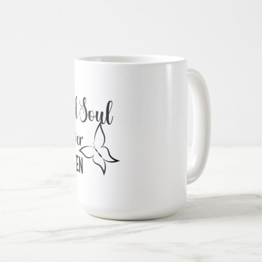 Mug Une belle âme n'est jamais oubliée (Devant droit)