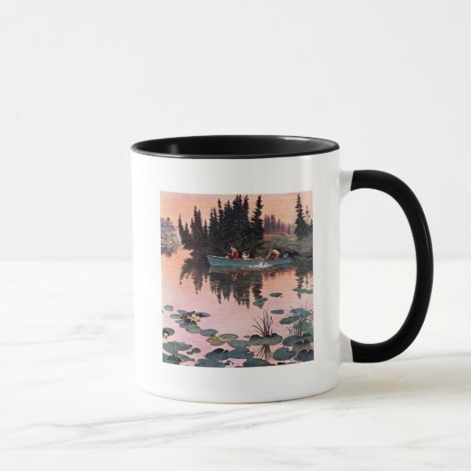 Mug Une belle capture par John Clymer (Droite)