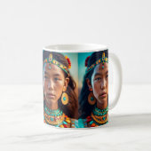 Mug Une belle fille des tribus indiennes (Devant droit)