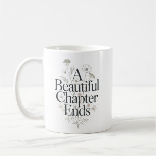 Mug Une belle page se tourne Citation de retraite d'en