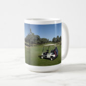 Mug Une Bonne Journée De Golf, (Devant droit)