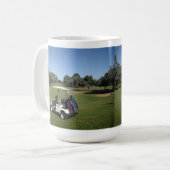 Mug Une Bonne Journée De Golf, (Devant gauche)
