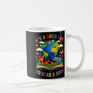 Mug une Bonne Journée pour Lire un Livre Jour du Livre