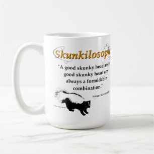 Mug Une bonne tête de skunky et un bon coeur de skunky
