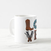 Mug Une botte de cowboy (Devant gauche)