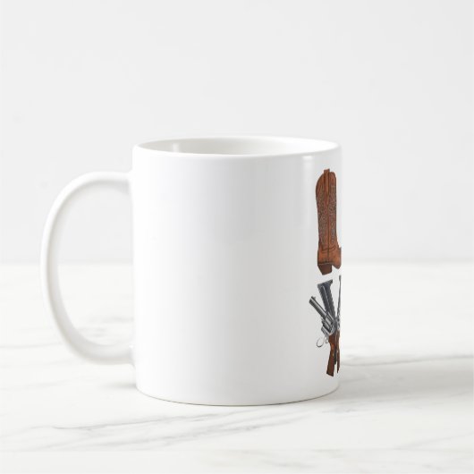 Mug Une botte de cowboy (Gauche)