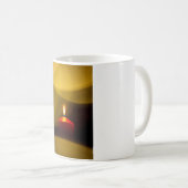 Mug Une bougie brûlante (Devant droit)