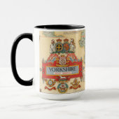 Mug Une carte du Yorkshire : West Riding (Gauche)