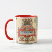 Mug Une carte du Yorkshire : West Riding (Gauche)