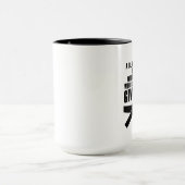 Mug Une ceinture noire est un karaté blanc le (Centre)