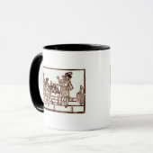 Mug Une chambre privée avec le tuyau et le Tankard (Devant gauche)