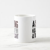 Mug Une chanson vous fait sentir une pensée.w (Centre)