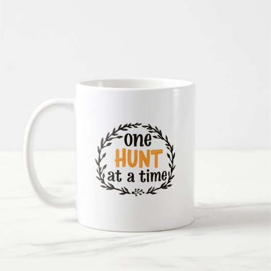 Mug Une Chasse à la Fois (Gauche)