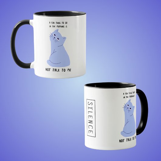 Mug Une Chose Amusante À Faire Le Matin N'Est Pas De M