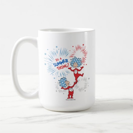 Mug Une chose deux C'est une chose d'été (Gauche)