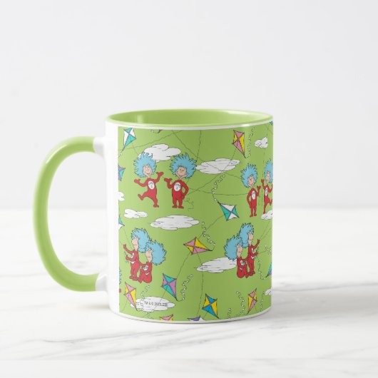 Mug Une chose deux Motif de cerfs-volants (Gauche)