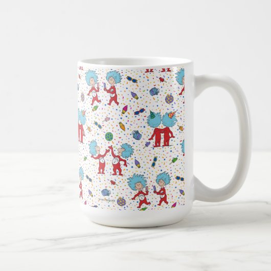 Mug Une chose deux Motif de fête (Droite)