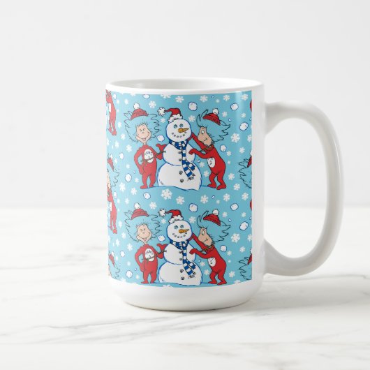 Mug Une chose deux Motif de neige (Droite)