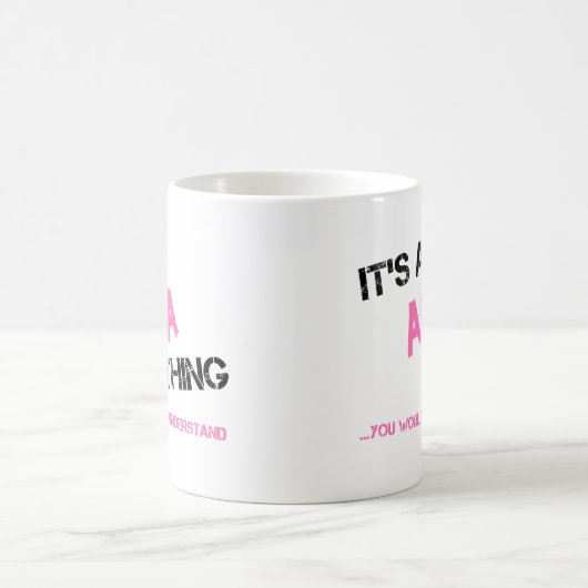 Mug Une chose que vous ne comprendriez pas nom (Centre)