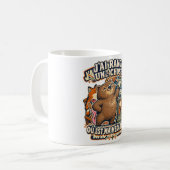 Mug Une chose rangée, médaille méritée – wombat (Devant gauche)